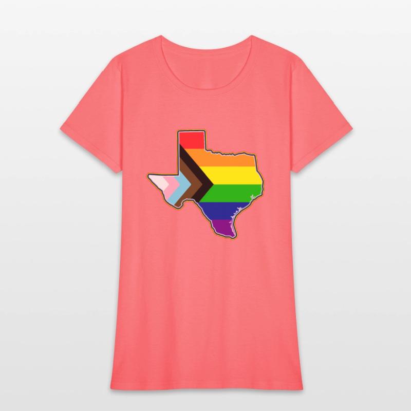 Pride Equality Flag Texas Rainbow