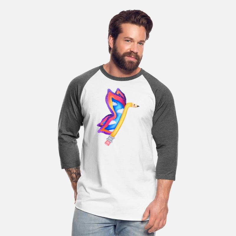 Psychedelic Pencil Butterfly