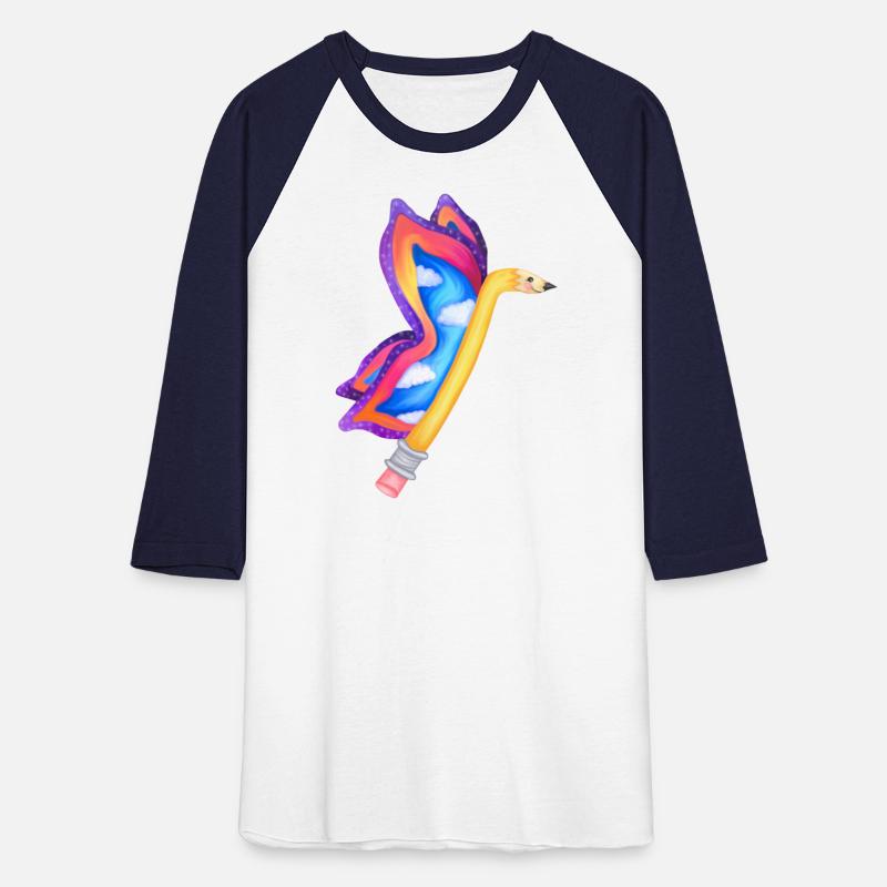 Psychedelic Pencil Butterfly