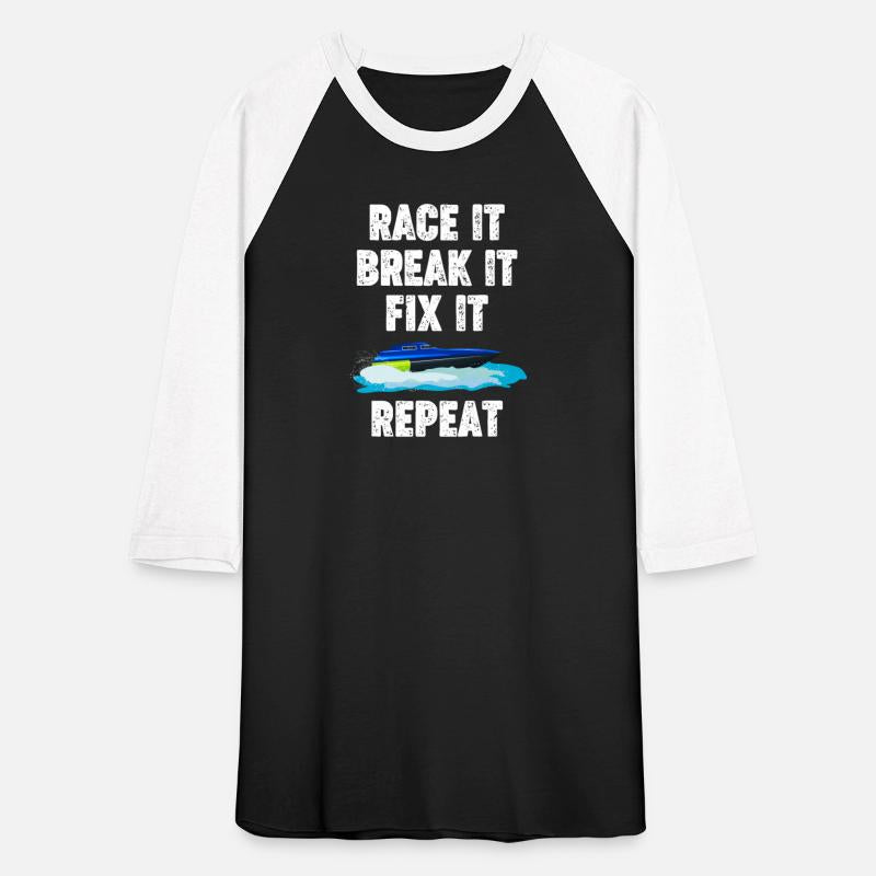 Race It Break It Fix It RC Boat Lover Captain