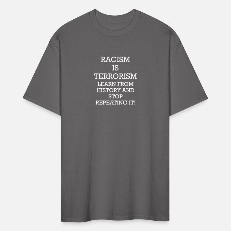 RACISM IS TERRORISM LEARN FROM HISTORY