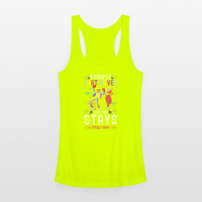 Rave Festival Partying Raver