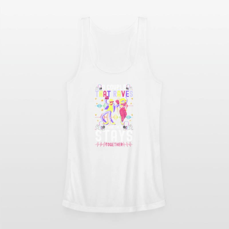 Rave Festival Partying Raver