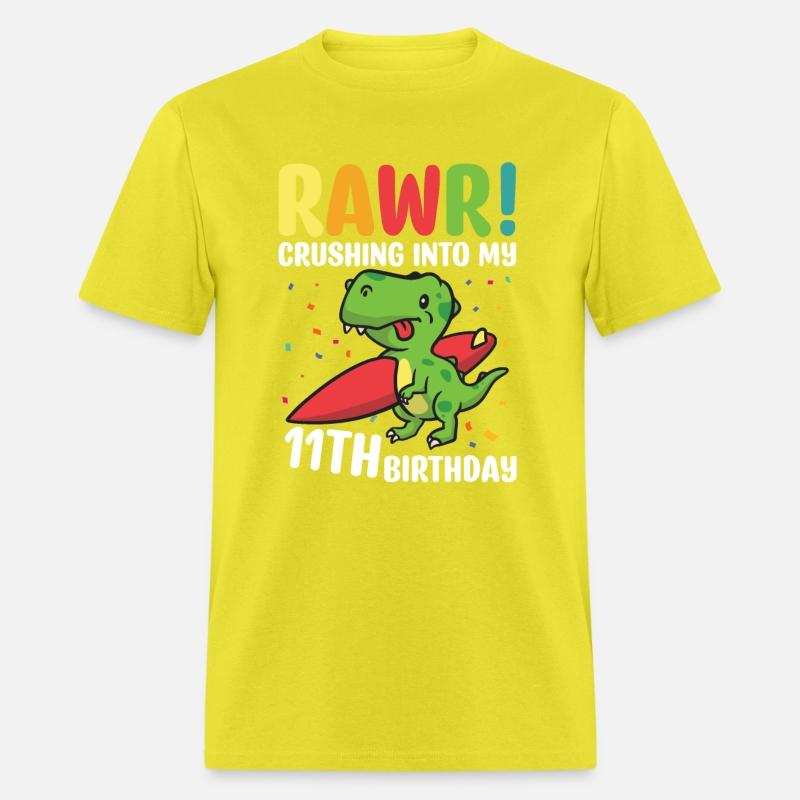 Rawr! Crushing Into My 11th Birthday T-rex Surf