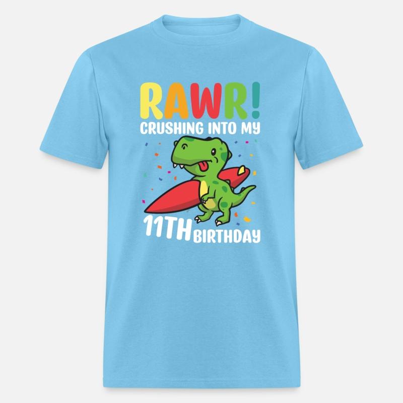 Rawr! Crushing Into My 11th Birthday T-rex Surf
