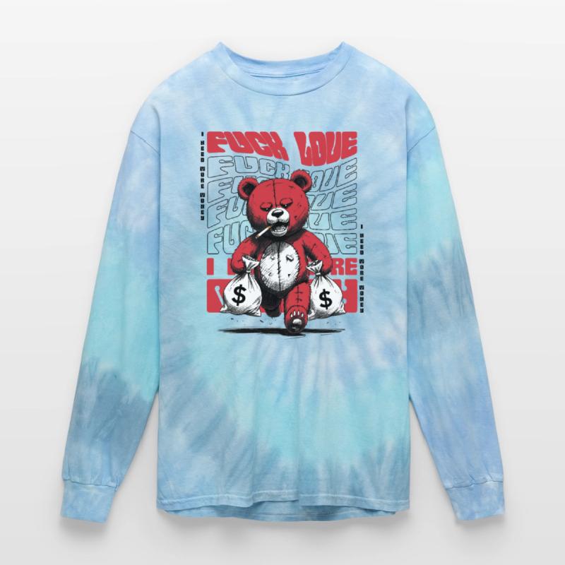 Rebellious Bear with Money Bags