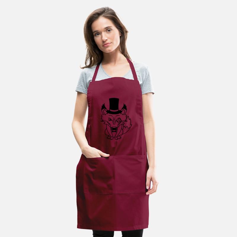 Red Fox Sir Mr. Top Hat Monocle Glasses Rich Man