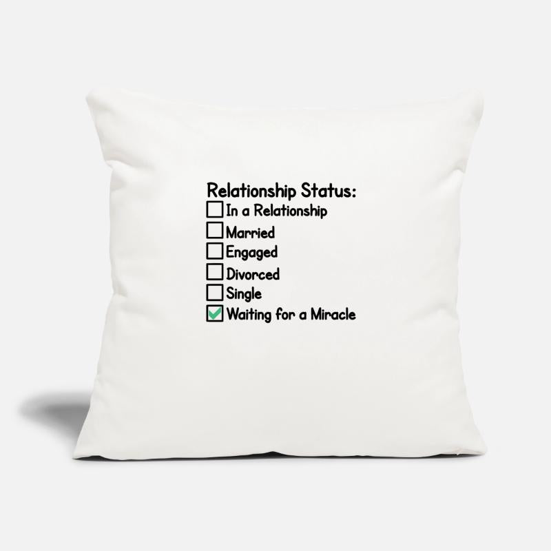 relationship status funny typography quote design