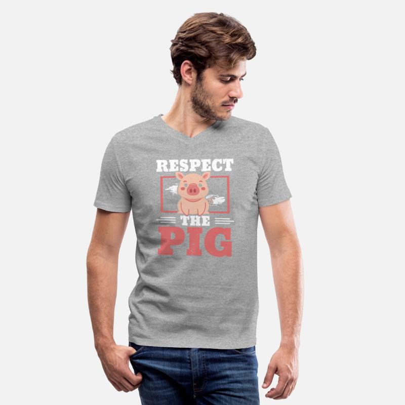Respect The Pig Farm Animal Piggy Farmer Pig Lover