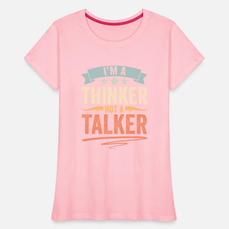 Retro Introverted Personality I Am A Thinker Not A