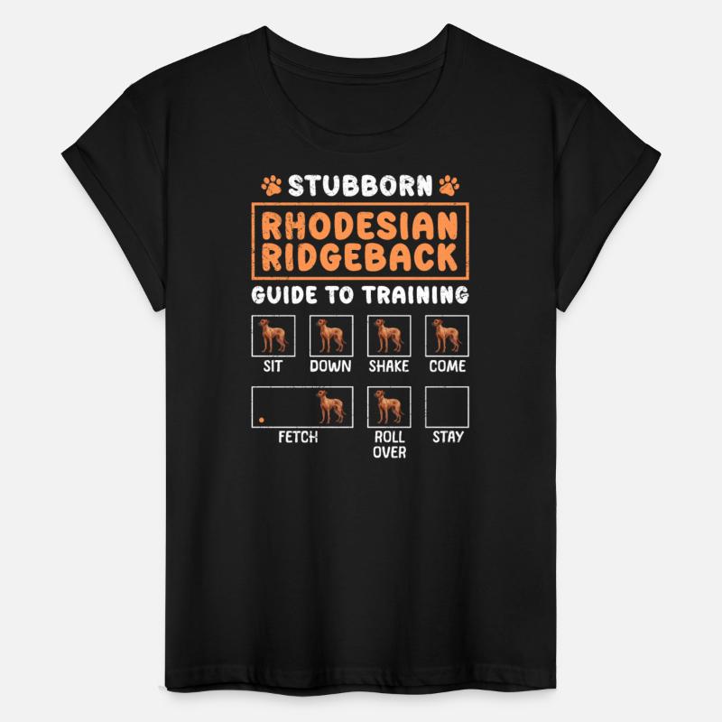 RHODESIAN RIDGEBACK TRAINING GUIDE Funny