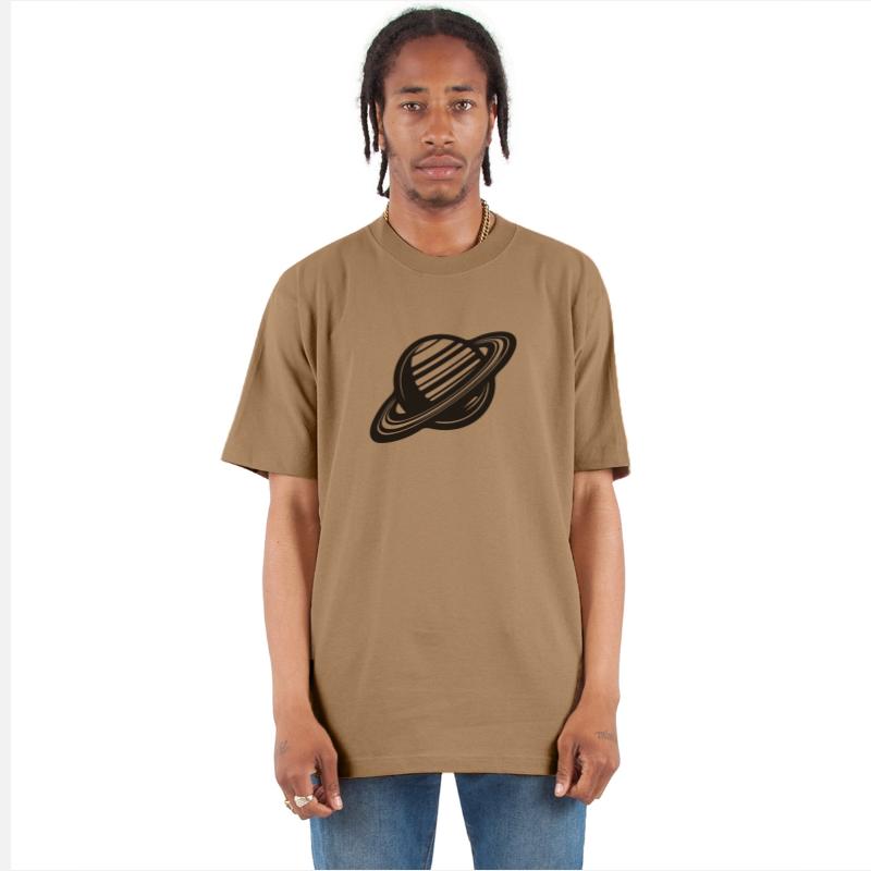 Ringed Planet With Ring System In The Solar System