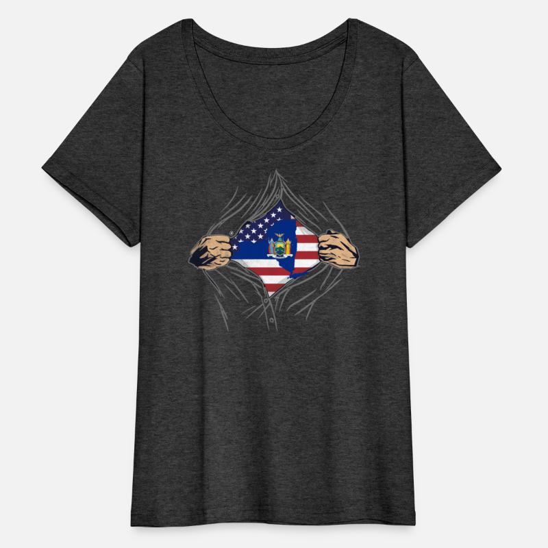 Rip Reveal America State Flag New York