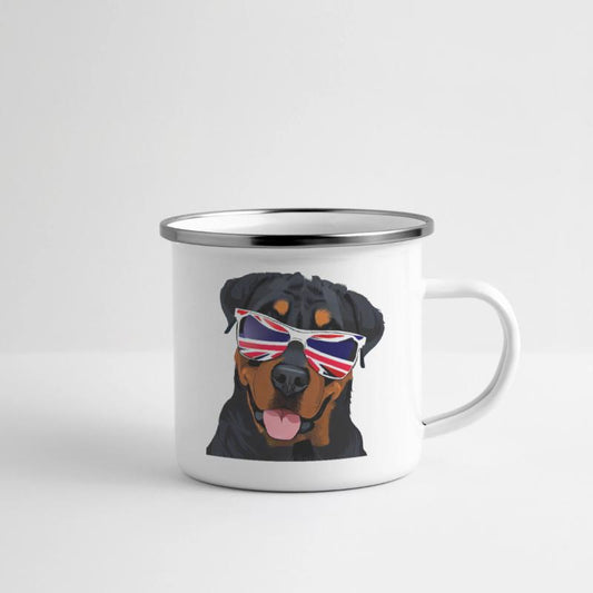 Rottweiler Union Jack Colors
