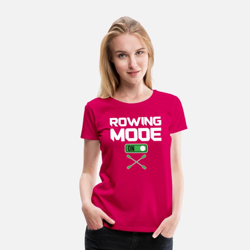 Rowing mode on rower row kayak canoe water sports