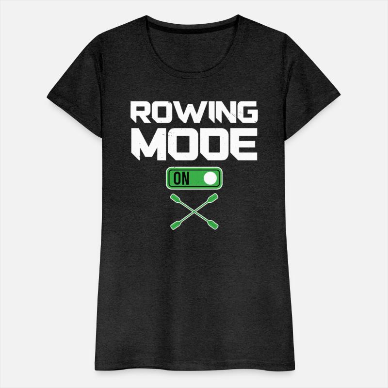 Rowing mode on rower row kayak canoe water sports