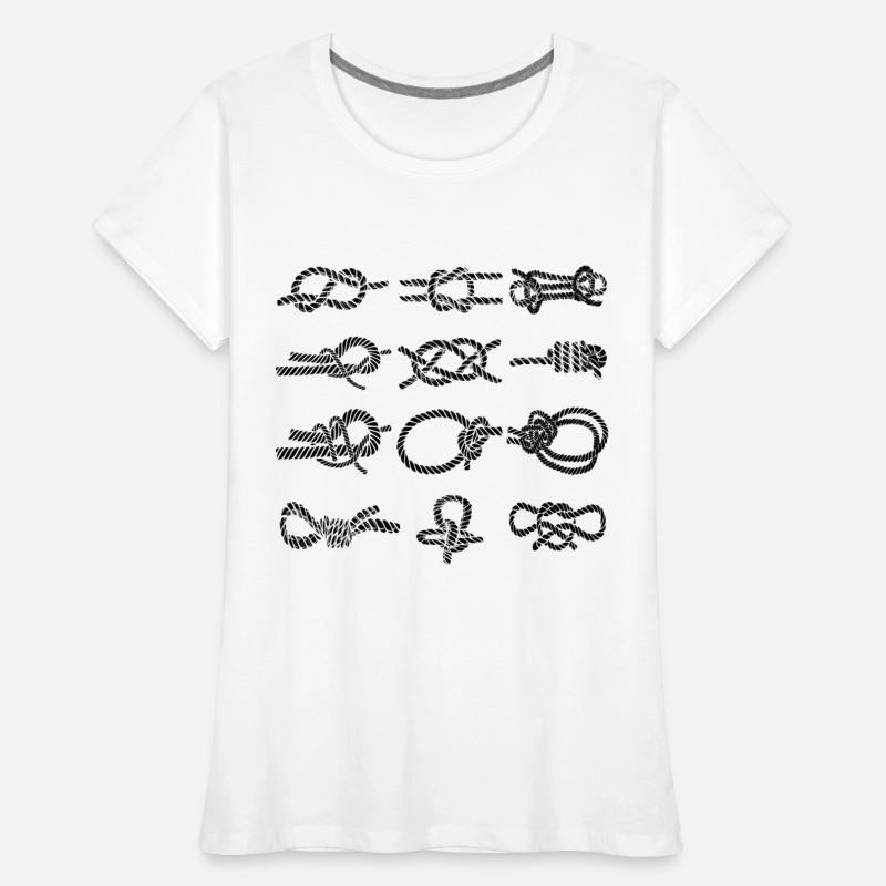 Sailing Knots - Bowline, Sheet Bend, Fool's Knot,