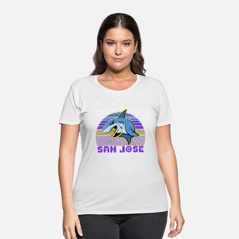 San Jose Shark California San Jose Vintage Sunset