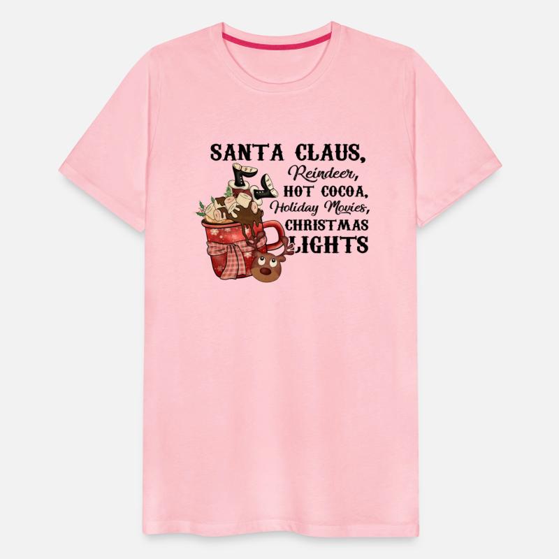 Santa Claus Reindeer Hot Cocoa Holiday Movies