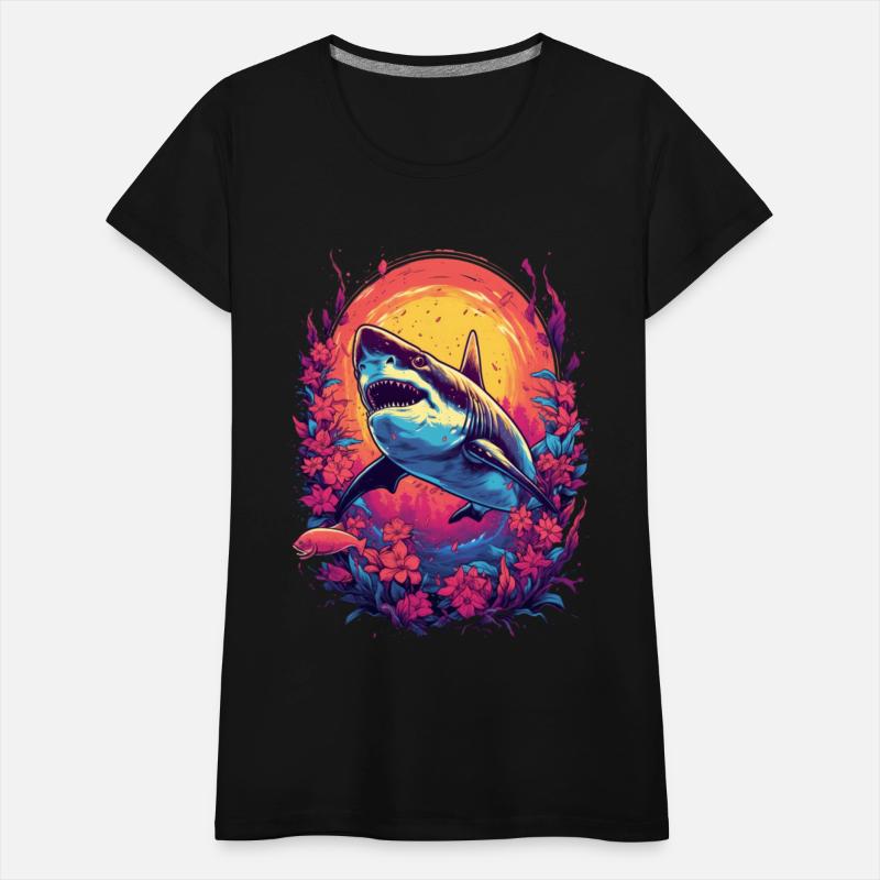 Shark Flowers Marine Explorer Diver Gift