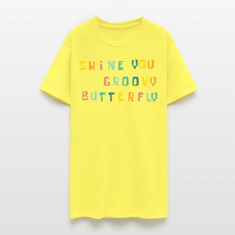 Shine You Groovy Butterfly Graphic