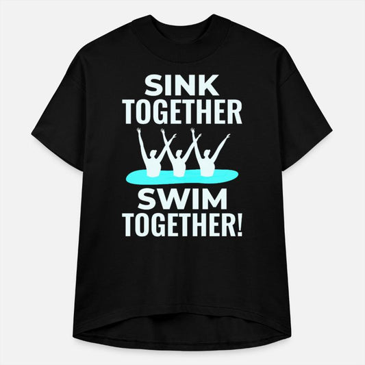 Sink Swim Together Synchronized Swimming Team Swim