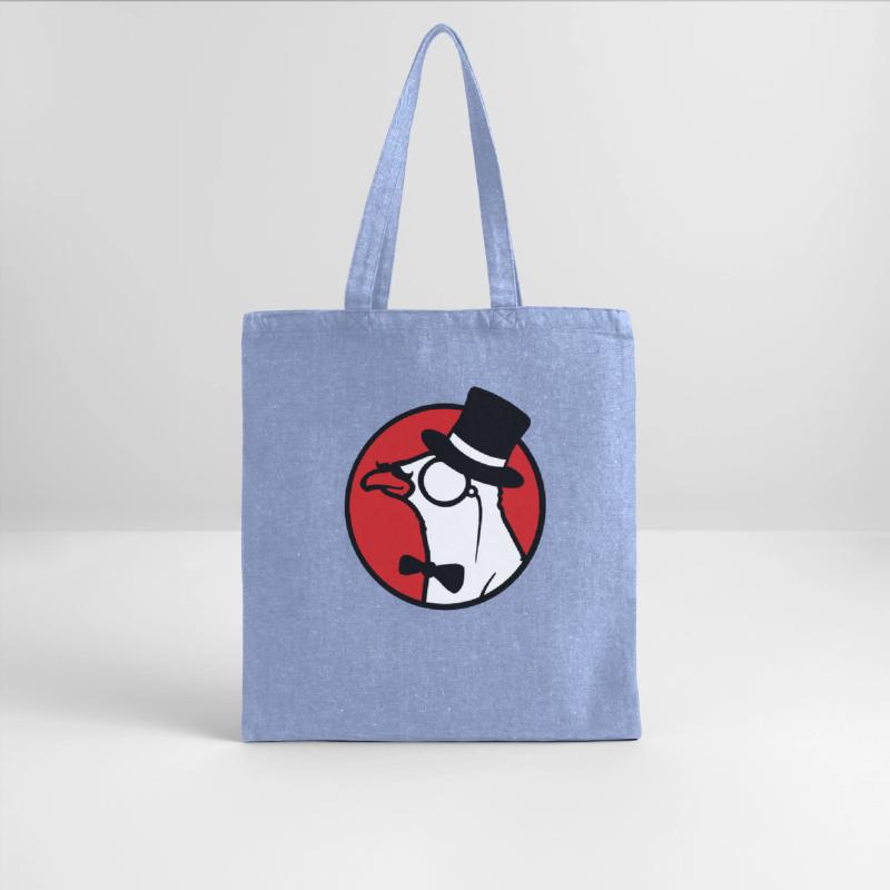 Sir bird top hat monocle glasses rich gentleman