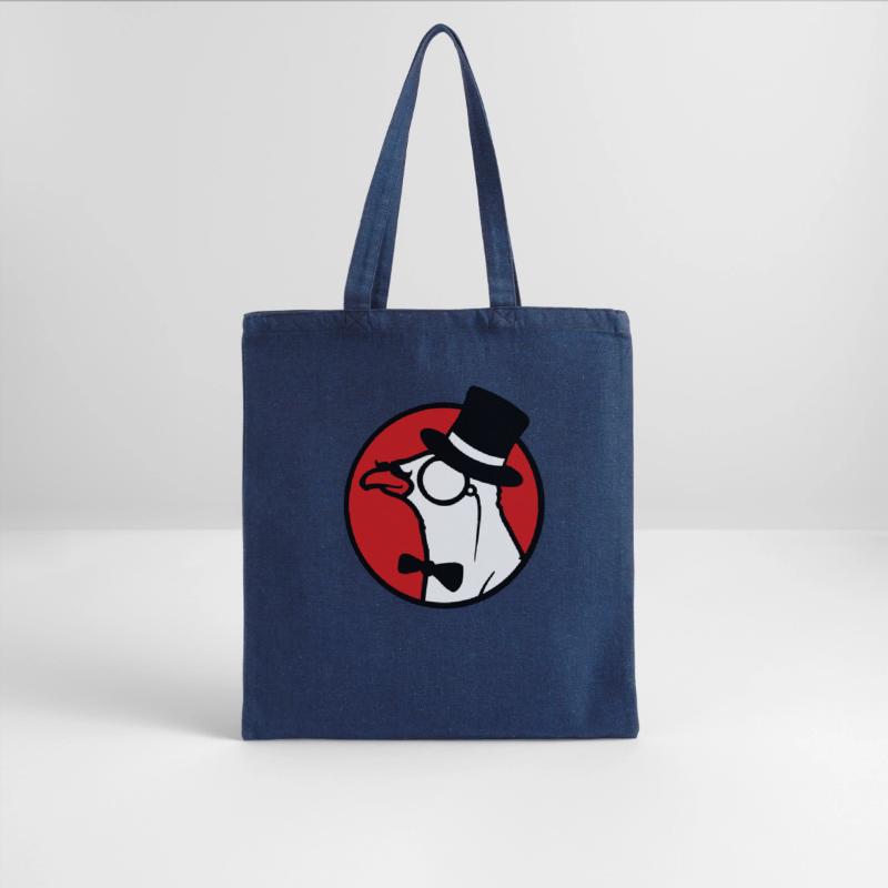 Sir bird top hat monocle glasses rich gentleman