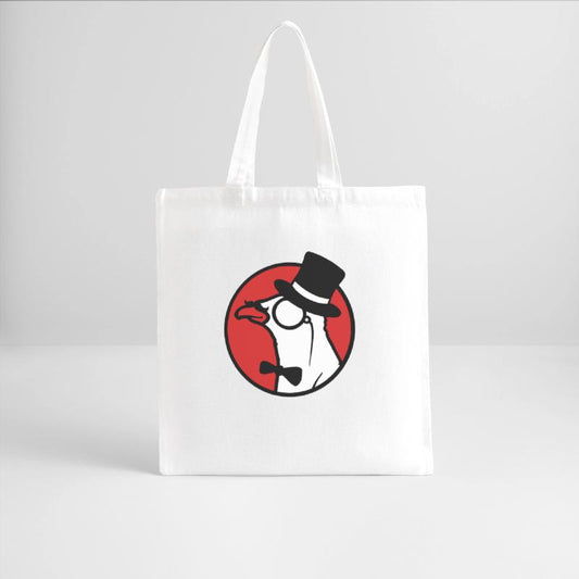 Sir bird top hat monocle glasses rich gentleman