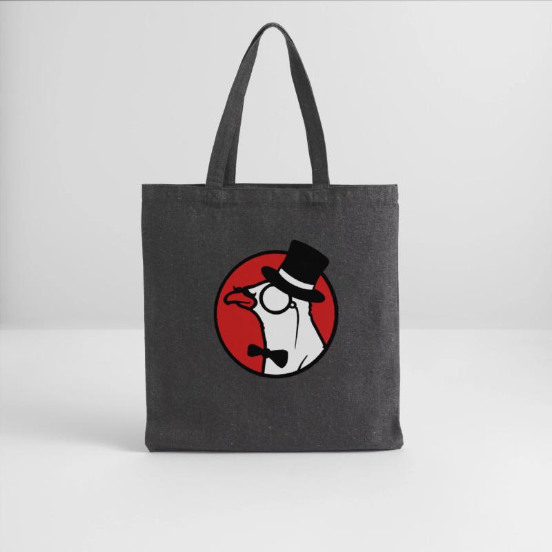 Sir bird top hat monocle glasses rich gentleman