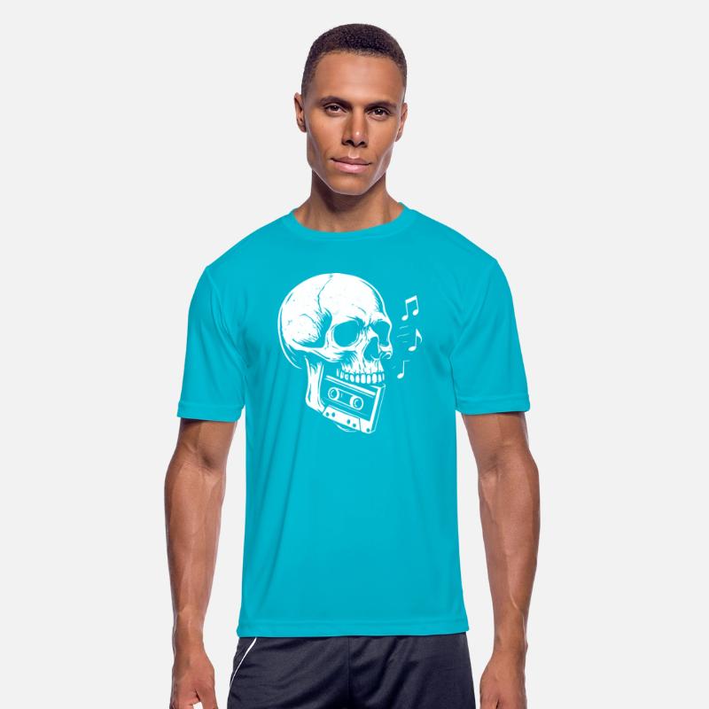 : Skull Cassette Punk Retro