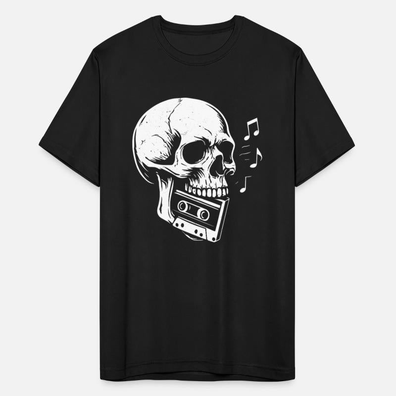 : Skull Cassette Punk Retro