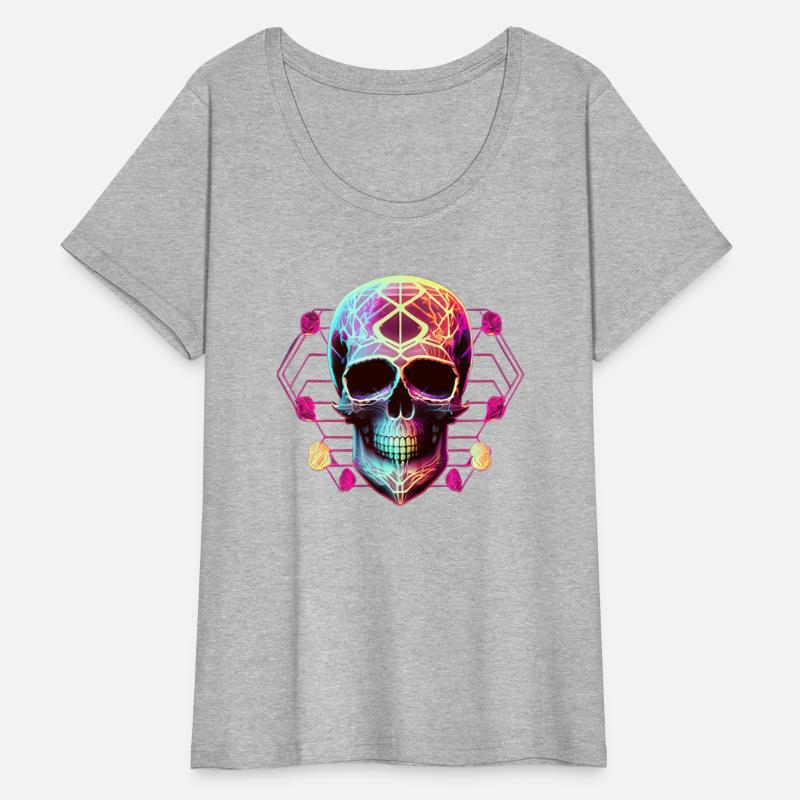 Skull Halloween monster soldier robot