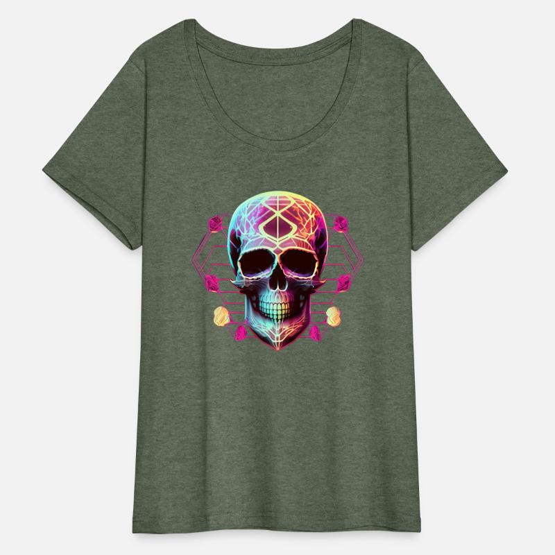 Skull Halloween monster soldier robot