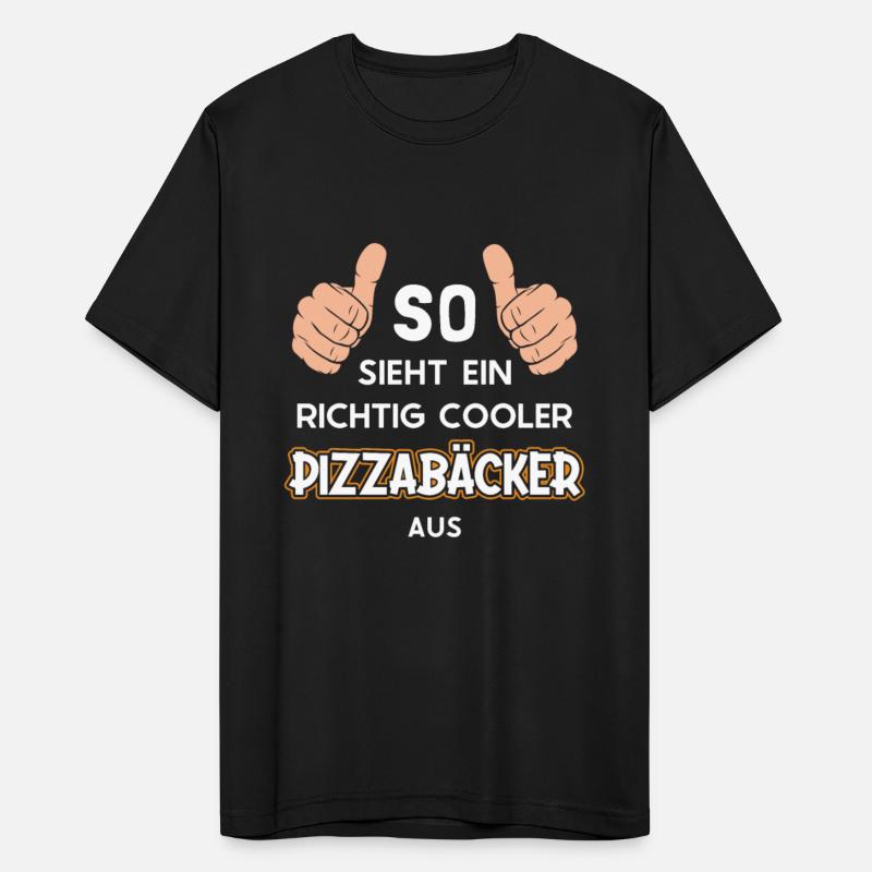 So sieht ein cooler Pizzabäcker aus Pizzeria