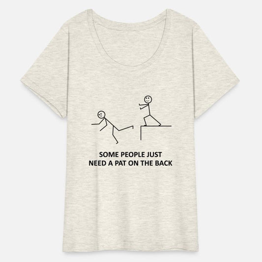 Some People Just Need A Pat On The Back - Funny