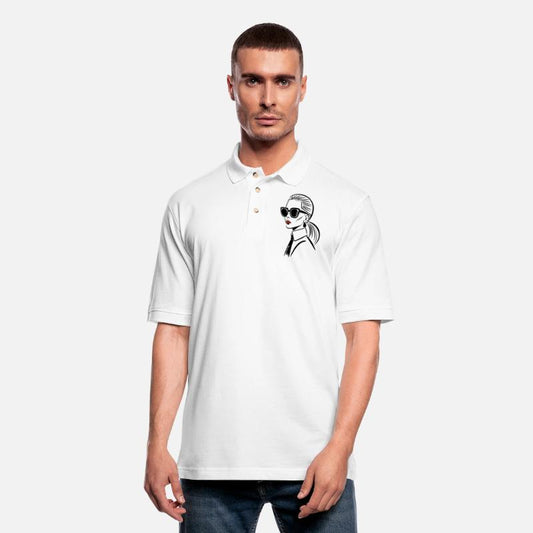 Sophisticated Fashion Icon With Sunglasses