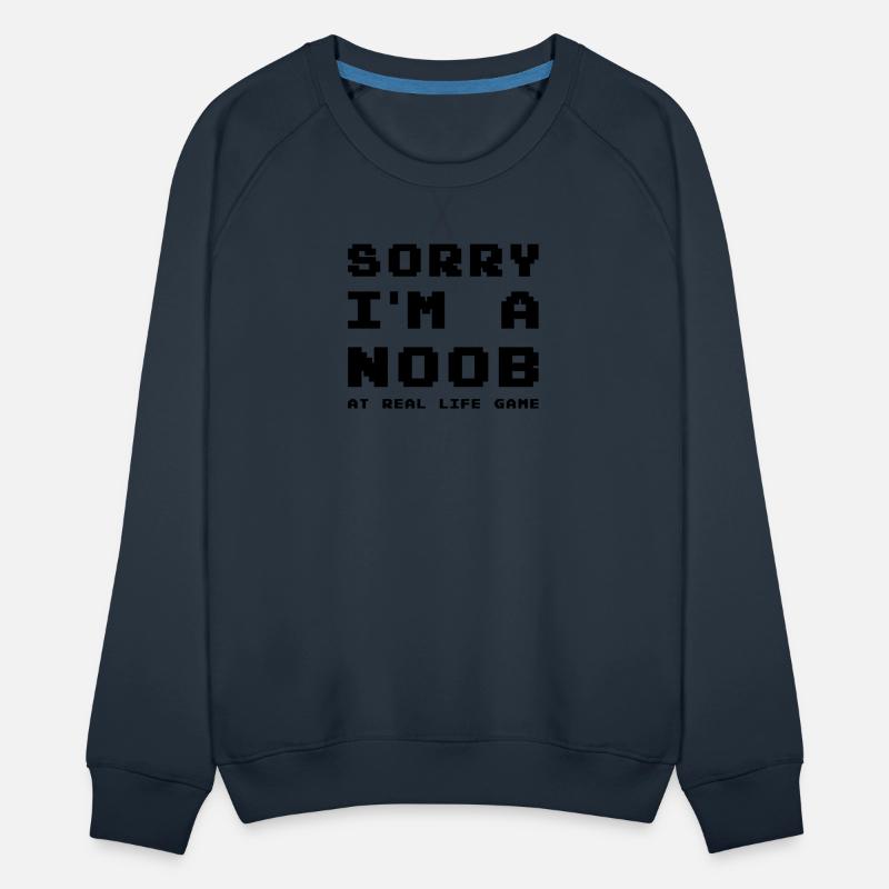 Sorry I'm a Noob Funny Gamer Pixel Art