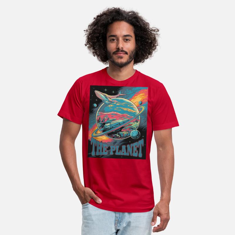 Space Whale Adventure on a Mysterious Planet