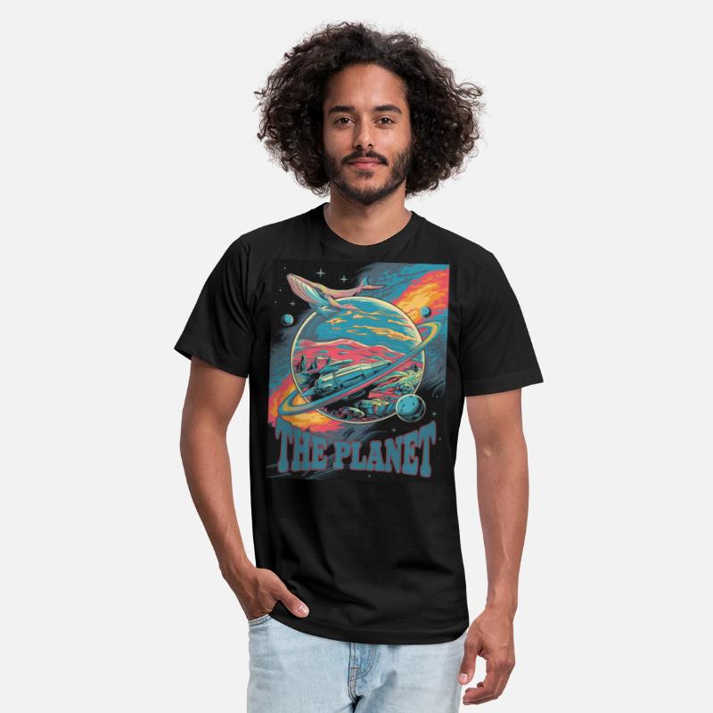 Space Whale Adventure on a Mysterious Planet