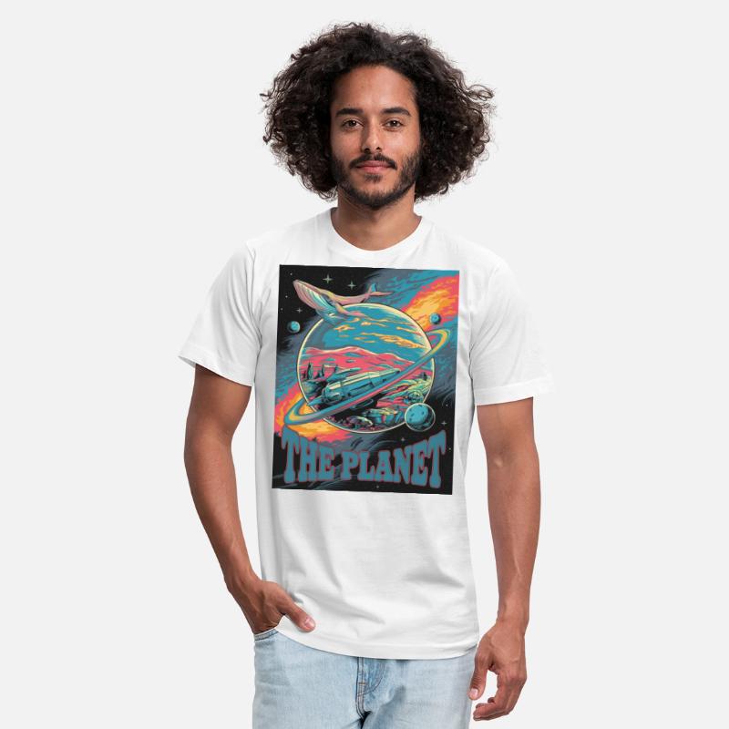 Space Whale Adventure on a Mysterious Planet