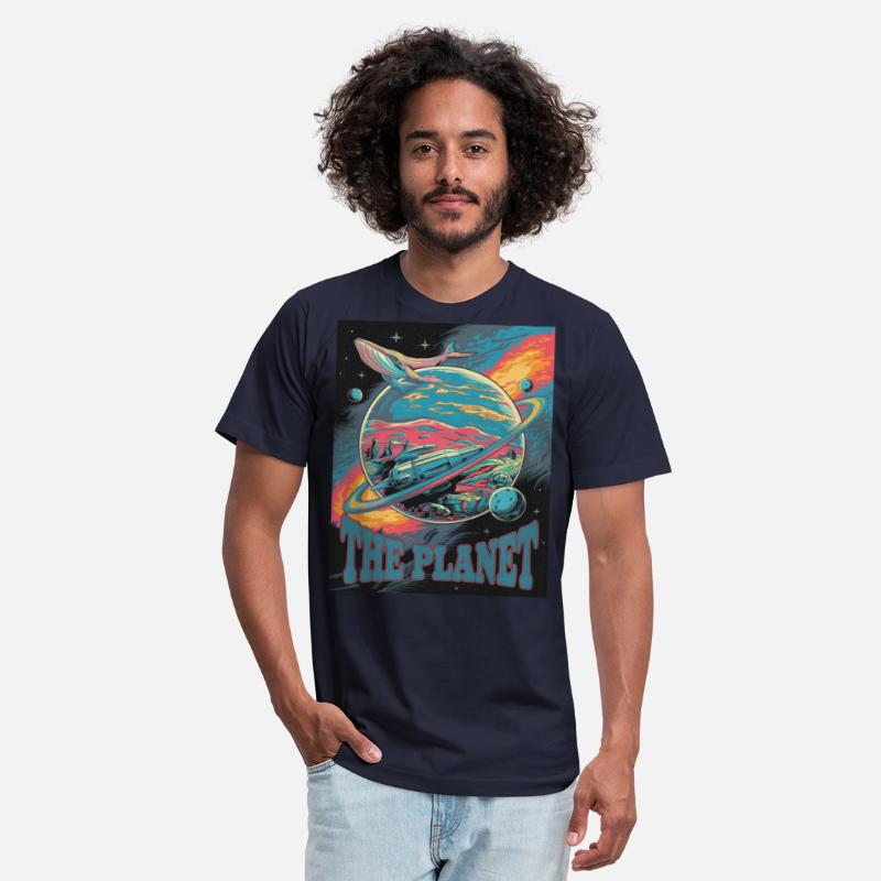 Space Whale Adventure on a Mysterious Planet