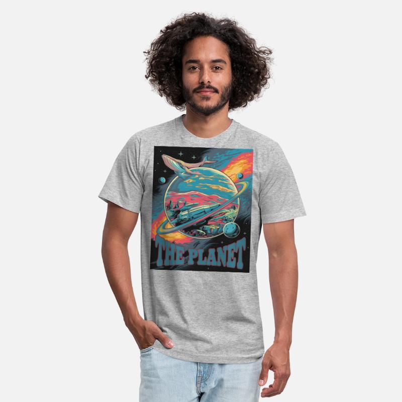 Space Whale Adventure on a Mysterious Planet