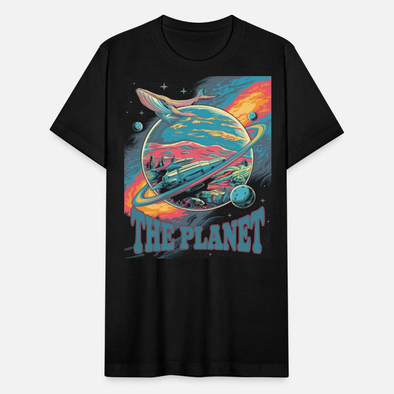 Space Whale Adventure on a Mysterious Planet