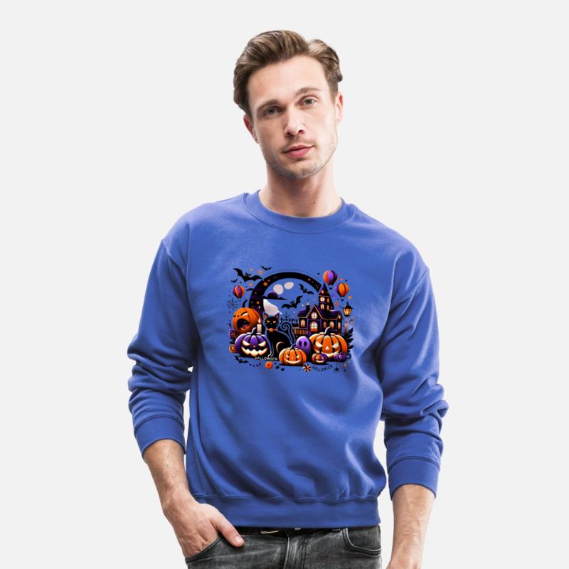 Spooky Halloween Night T-Shirt Design