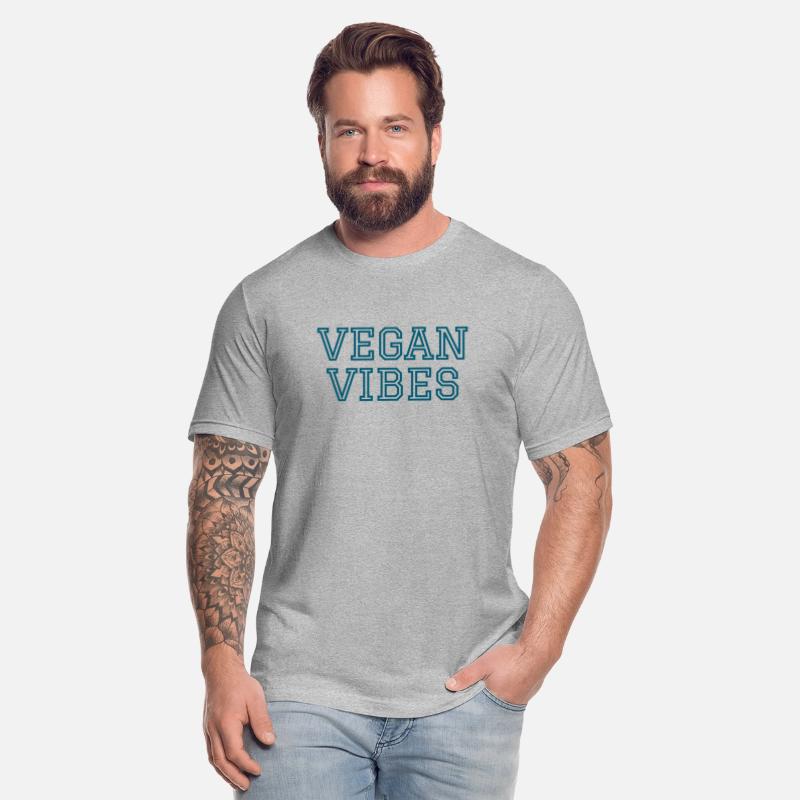 Sporty "VEGAN VIBES" in Teal | Vegan Awareness