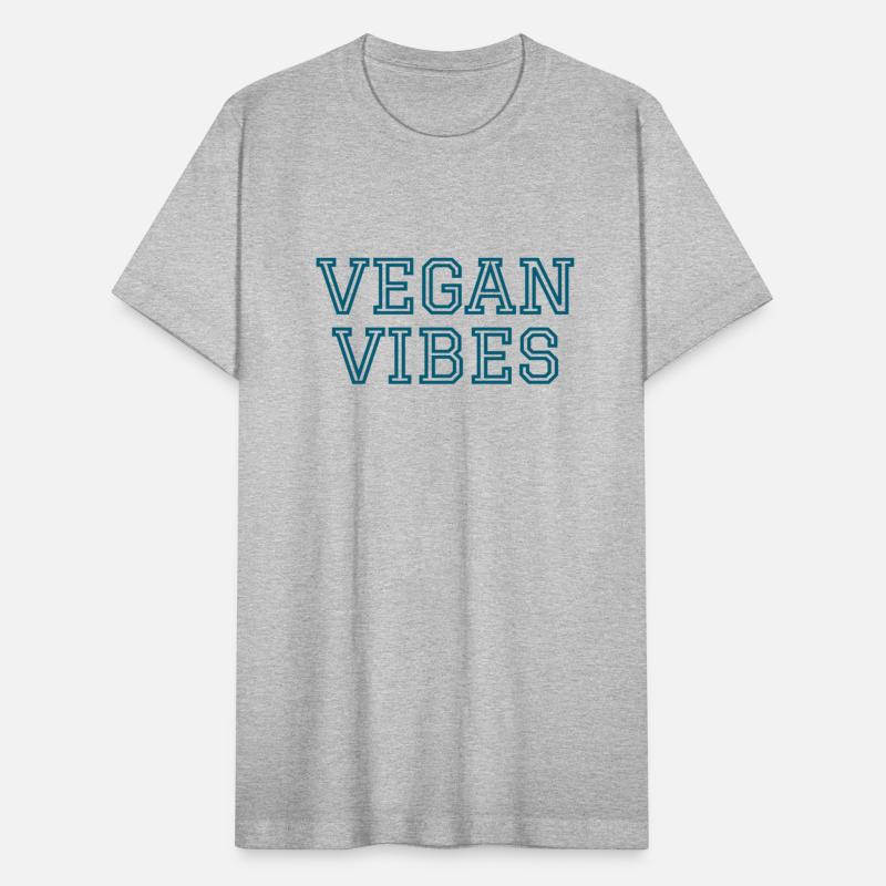 Sporty "VEGAN VIBES" in Teal | Vegan Awareness