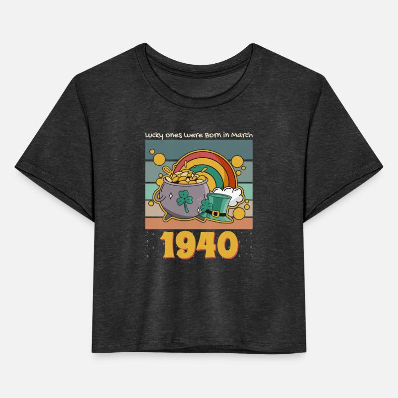 St. Patrick's Day Birthday Shirt, Born Lucky in