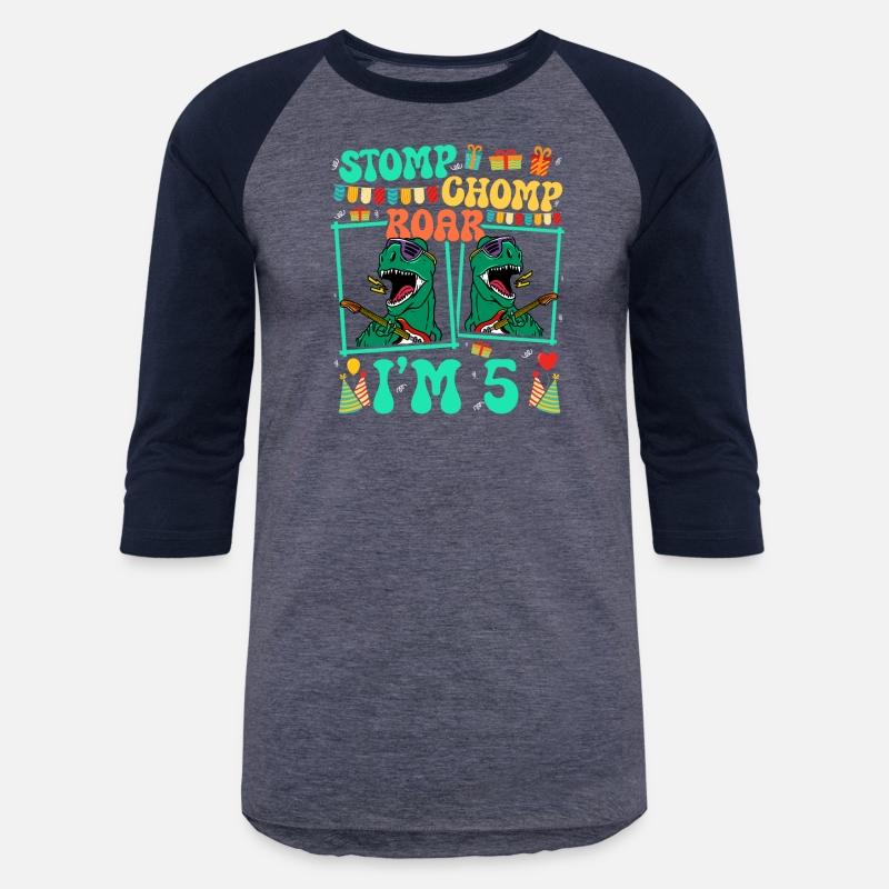 Stomp Chomp Roar I'm 5 Guitar Dinosaur Kid 5th