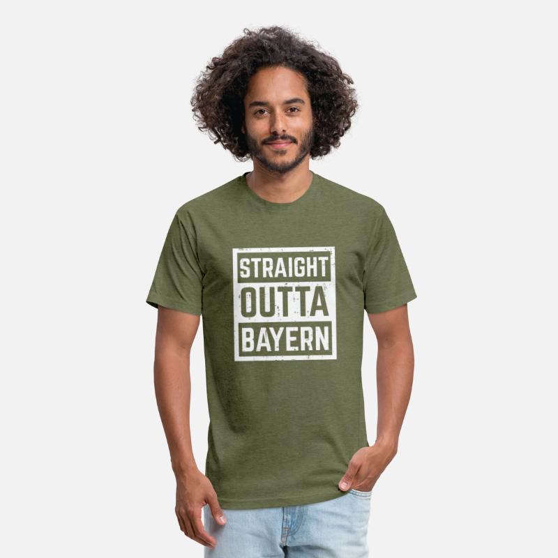 Straight Outta Bayern Bavarian Oktoberfest Men Wom